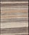Textile Vintage Turkish Kilim Rug With Layered Stripes in Cream, Walnut, and Taupe For Sale - Image 7 of 11