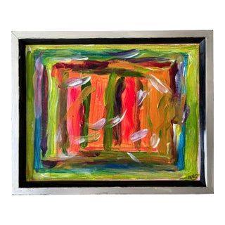 Painting - Abstract Contemporary, Framed For Sale