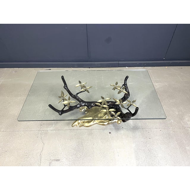 Willy Daro Vintage Brass Bonsai Coffee Table from Willy Daro, 1970s For Sale - Image 4 of 14