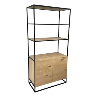 Steelcase for West Elm Greenpoint Storage Bookcase For Sale