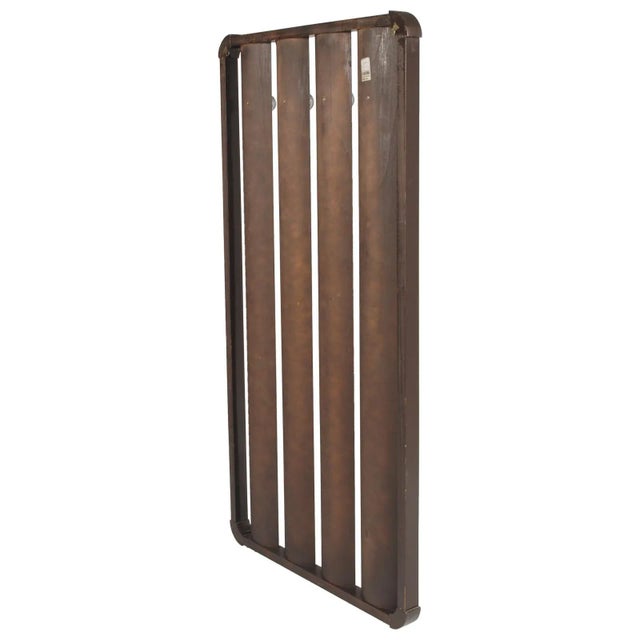 Curved Rosewood and Chromed Metal Coat Rack attributed to Carlo de Carli for Fiarm, 1960s For Sale - Image 3 of 8