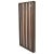 Curved Rosewood and Chromed Metal Coat Rack attributed to Carlo de Carli for Fiarm, 1960s For Sale - Image 3 of 8