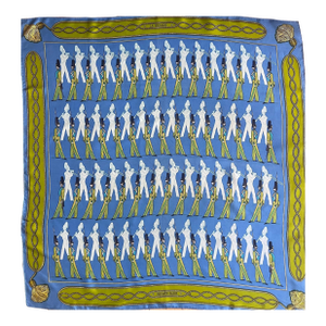 Hermes La Parade Silk Scarf 1966 Francoise Héron