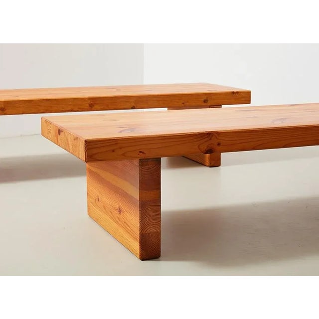 Set of Bamse Benches by Roland Wilhelmsson for Karl Andersson & Soner, Sweden, 1970s For Sale - Image 8 of 10