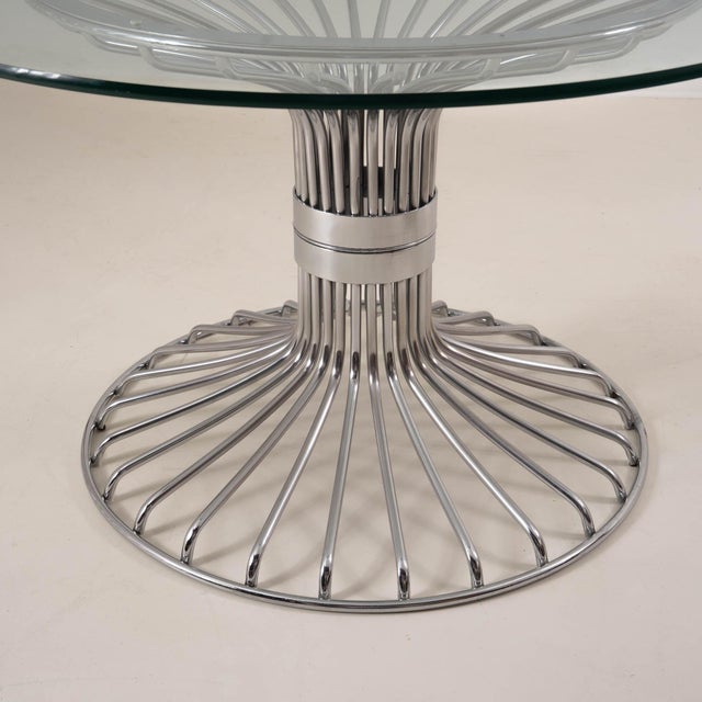 Gastone Rinaldi Dining Table and Chairs attributed to Gastone Rinaldi for Rima, Italy, 1970s, Set of 5 For Sale - Image 4 of 12