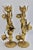 Metal Vintage Italian Gold Gilded Tole Candlesticks For Sale - Image 7 of 11