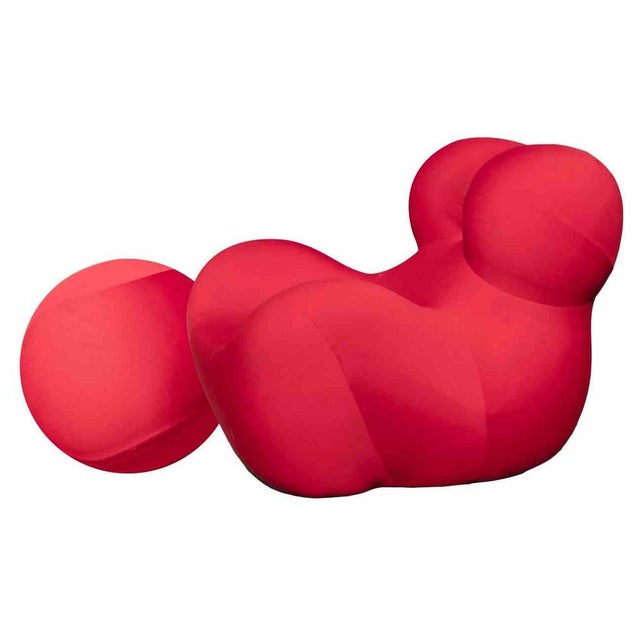 Set of Up DU5 and DU6 Armchair and Ottoman by Gaetano Pesce for B&B, 1970s For Sale - Image 9 of 9