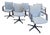 Vintage Channel Swivel Office Chairs by Geoffrey Harcourt for Artifort, 1980s, Set of 6 For Sale