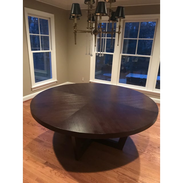 Italian 72 Inch Round Dining Table Chairish