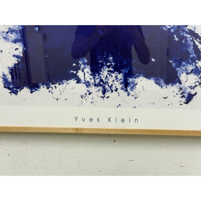 Glass Yves Klein for Room & Board Serigraph Print, Framed For Sale - Image 7 of 12