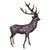 Stag Sculpture in Bronze For Sale - Image 3 of 13