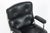 Eames Time Life Executive Lobby Chair Herman Miller Black Leather Office Chair For Sale - Image 10 of 15