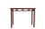 Red Lacquer 38" Long Console Table For Sale