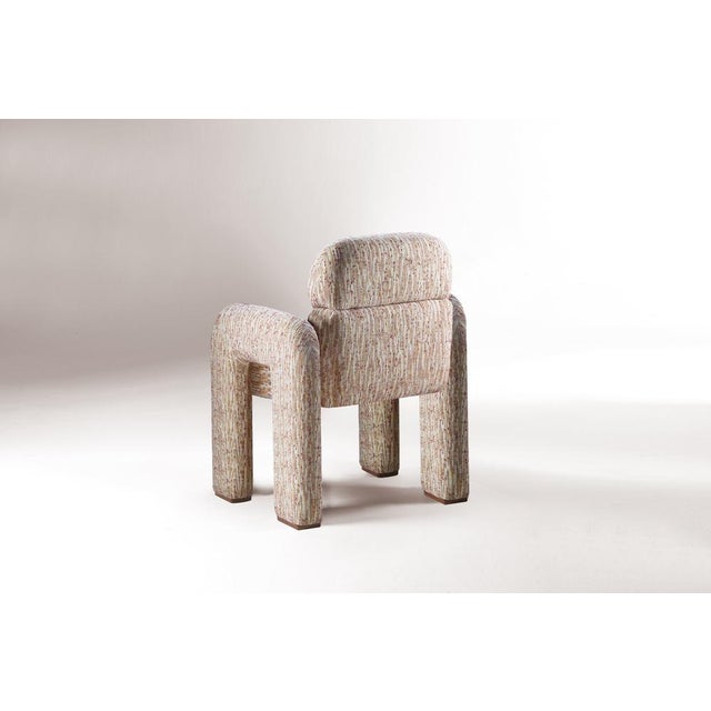 Introducing Vertigo, our striking chair inspired by the brutalist movement, where raw concrete aesthetics meet...
