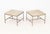 Mid-Century Modern Paul McCobb Travertine Top Side Tables, Pair For Sale - Image 3 of 7