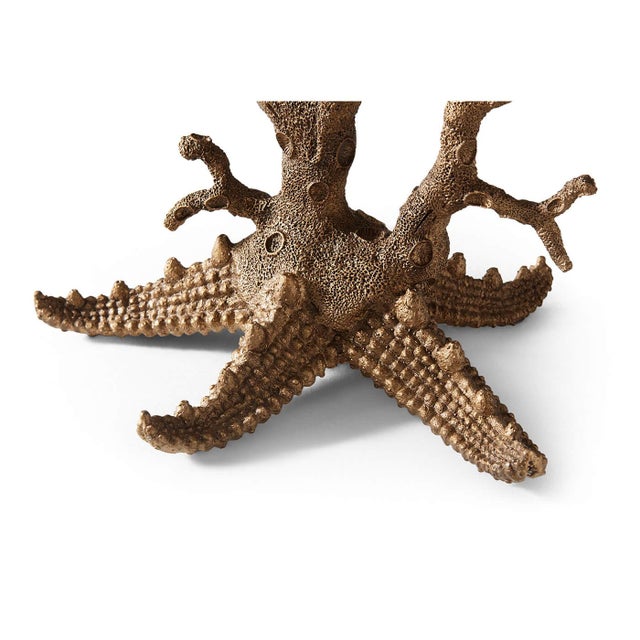 Italian Gilt Grotto Table For Sale In Greensboro - Image 6 of 7