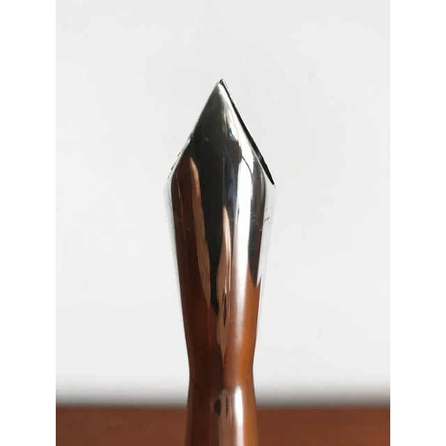 Lino Sabattini Cardinale Vase in Silver Metal by Lino Sabattini for Christofle, 1956 For Sale - Image 4 of 7