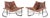 Johan Bertil Häggström for Swed-Form Mid Century Swedish Leather and Chrome Corset Chairs - Pair For Sale