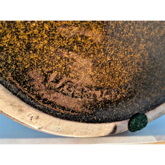 1950's Vintage Sheurich Keramik West German Ceramic Vase For Sale - Image 10 of 13