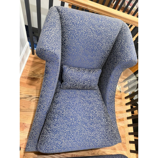 Baker Furniture Thomas Pheasant Villa Club Chair and Ottoman For Sale In Atlanta - Image 6 of 12