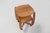 Amsterdam School Beech Wooden Side Table, the Netherlands, 1920s For Sale - Image 9 of 13
