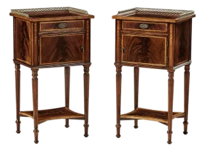Pair of Bedside Cabinets