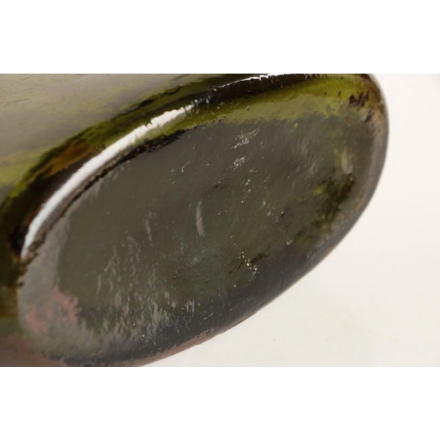 Antique Decorated Liquor Bottle With Monk For Sale - Image 9 of 10