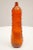 Selenium Orange Vase by Elisabeth Vandeweghe for Perignem, 1964 For Sale - Image 4 of 11