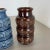 German Pottery Fat Lava Vases Multi-Color from Scheurich, 1970s, Set of 3 For Sale - Image 12 of 16