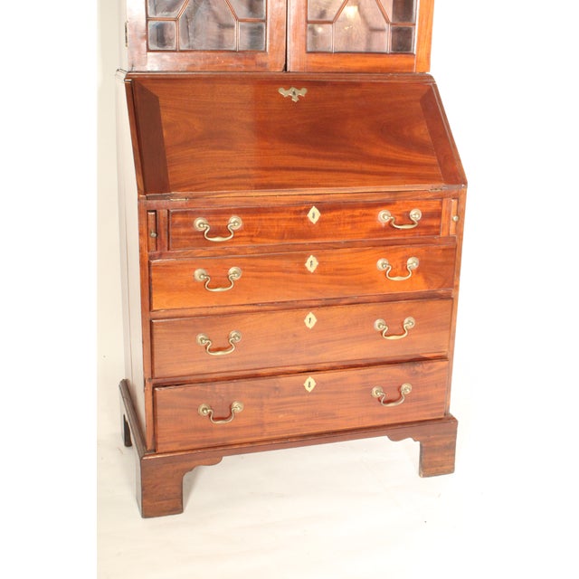Wood George III Mahogany Secretary For Sale - Image 7 of 16