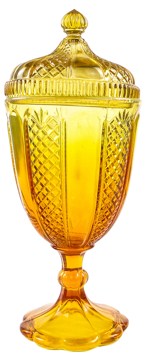 Polish Candyer from Ząbkowice Glasswork, Poland, 1950s