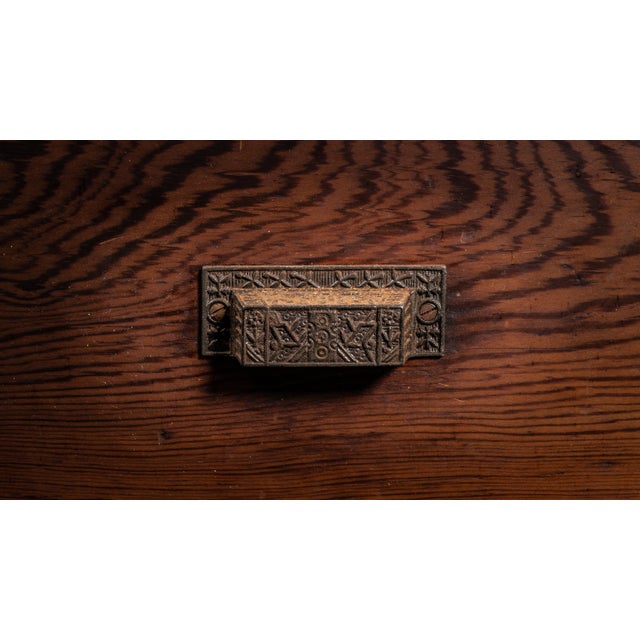 C. 1890 Tobacco Store Cabinet With Label by James Skallerup For Sale - Image 11 of 11