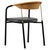 Chairman Chair in Oak with Upholstery in Black by Henrik Tengler for One Collection For Sale - Image 16 of 16