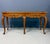 Baker Furniture Company Baker Furniture French Provincial Console Table With Parquetry Inlaid Top 1980s For Sale - Image 4 of 14