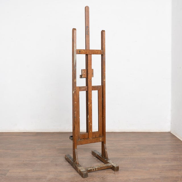 Late 19th Century Antique Wood Painter's Easel For Sale - Image 14 of 14