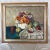 Oil on Masonite Titled “Fruit and Flowers” by Thomas C. Stevenson For Sale - Image 13 of 13