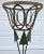 Maison Jansen Early 20th Century French Empire Iron Arrow Jardinere Planter For Sale - Image 4 of 12