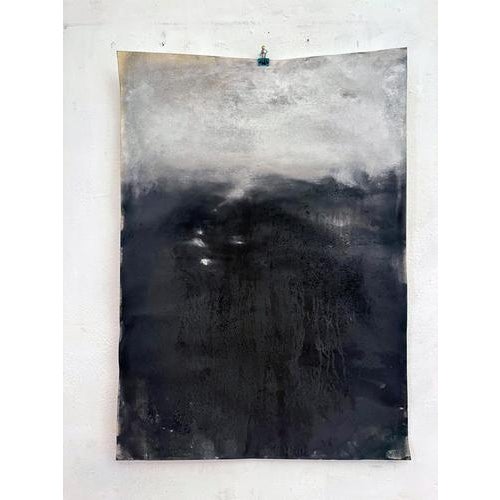 Contemporary Marilina Marchica, Landscape B/W, Drawing on Paper For Sale - Image 3 of 9