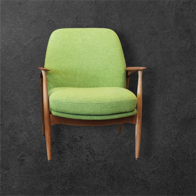 Vintage Chair in Teak and Oak by Ib Kofod-Larsen, 1960s For Sale - Image 9 of 18