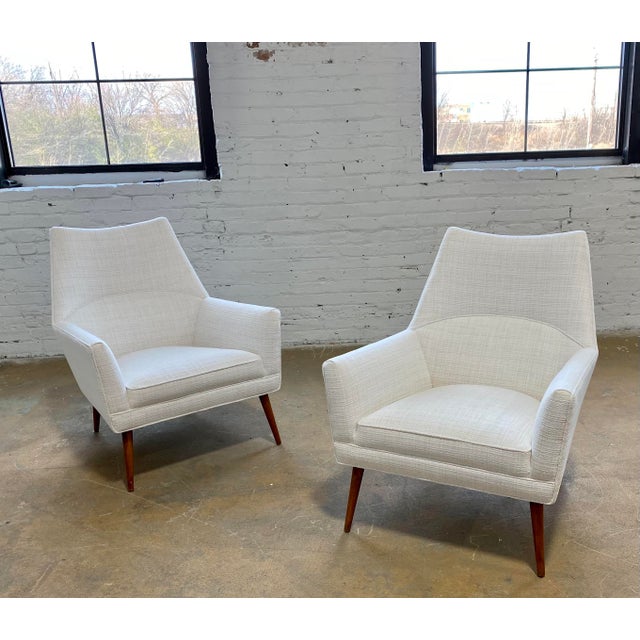 Paul McCobb Squirm Chairs - a Pair For Sale - Image 11 of 12