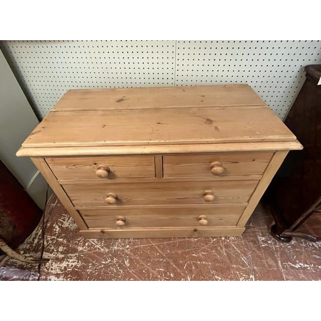 Antique English Pine Chest of Drawers Chairish