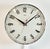 Metal Vintage White Electric Wall Clock from Metamec, 1970s For Sale - Image 7 of 17