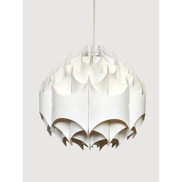 Vintage Rhythmic Pendant Lamp by Milanda Havlova for Vest Leuchten, 1960s For Sale - Image 3 of 6