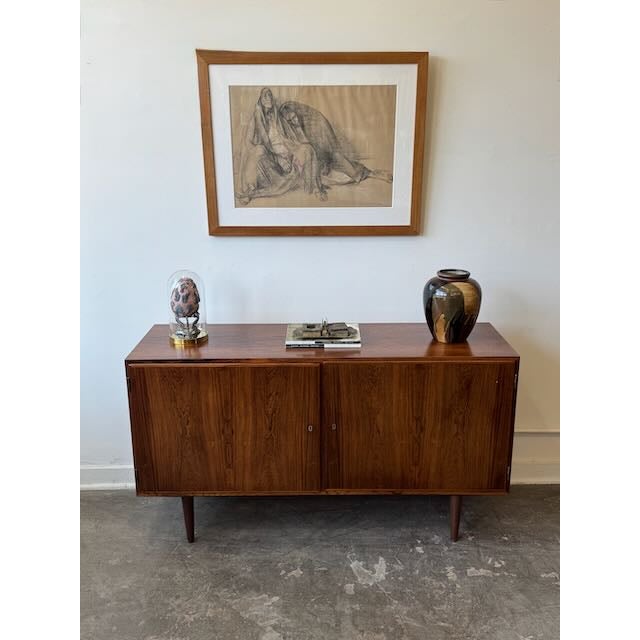1960s Poul Hundevad Rosewood Credenza For Sale - Image 10 of 16