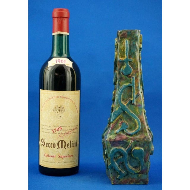 Brutalist Vintage Sculptural Vase in Stoneware by Roger Guerin, 1960s For Sale - Image 3 of 18