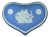 Vintage Wedgwood Jasperware Heart-Shaped Trinket Box For Sale