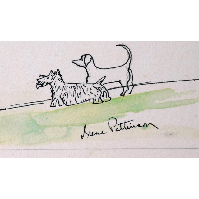 White Pigs on a Trolley - Vintage Picture Book Two-Page Spread Illustration by Irene Pattinson For Sale - Image 8 of 11