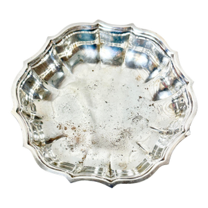 Vintage International Silver Silver-Plate Candy Dish