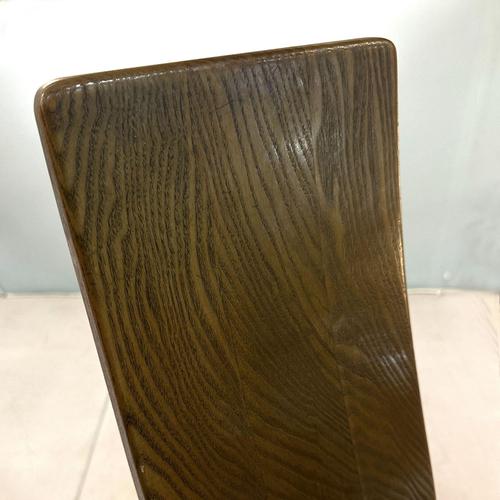 Vintage Sculptural High-Back Dining Chairs in Oak, 1970s, Set of 4 For Sale - Image 18 of 18