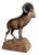 Black Forest Sculpture Ibex in Wood, 1920s For Sale - Image 6 of 9